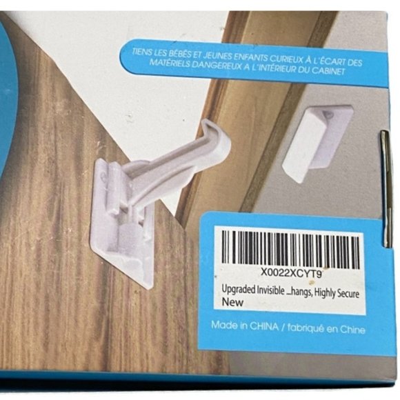 Child Baby Invisible Safety Latch Locks Cabinet Doors 20 PCs Benny Bradley's NEW - Picture 6 of 7